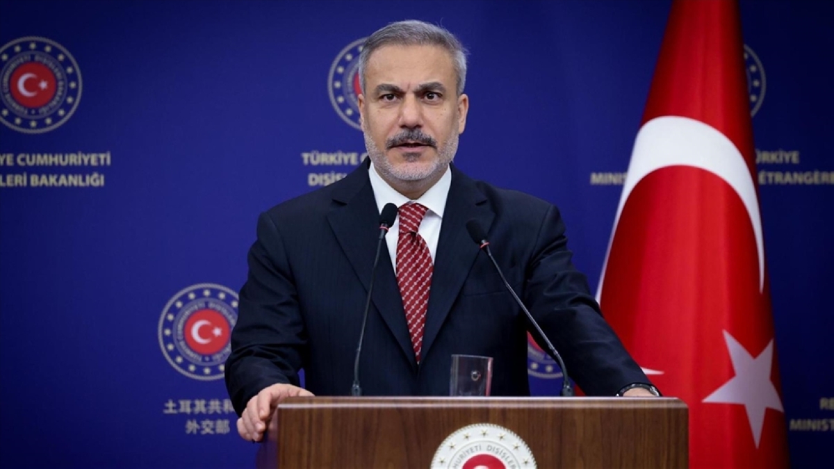 وزير الخارجية التركي هاكان فيدان 