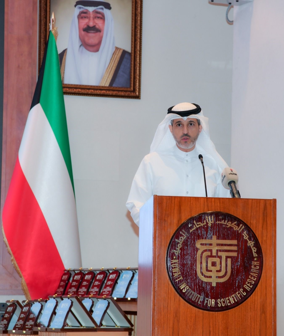 فيصل الحميدان يُلقي كلمته في افتتاح المشروع