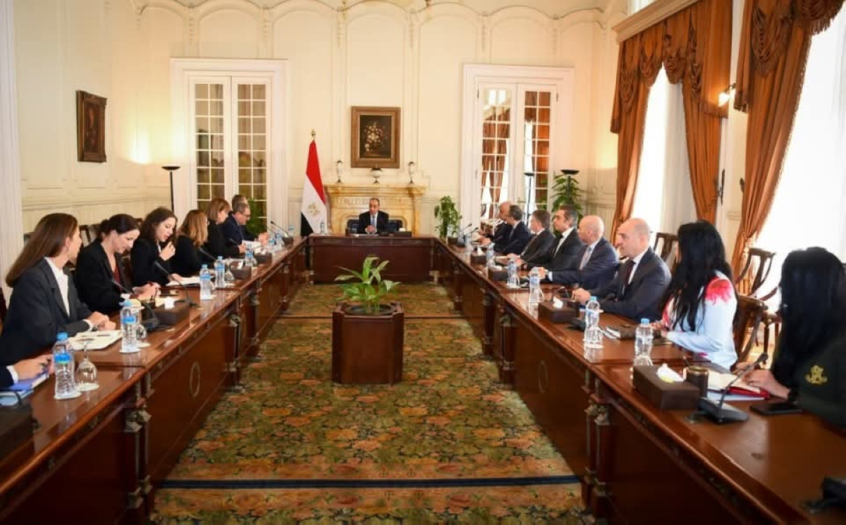 عبدالعاطي خلال لقائه قيادات أممية في القاهرة