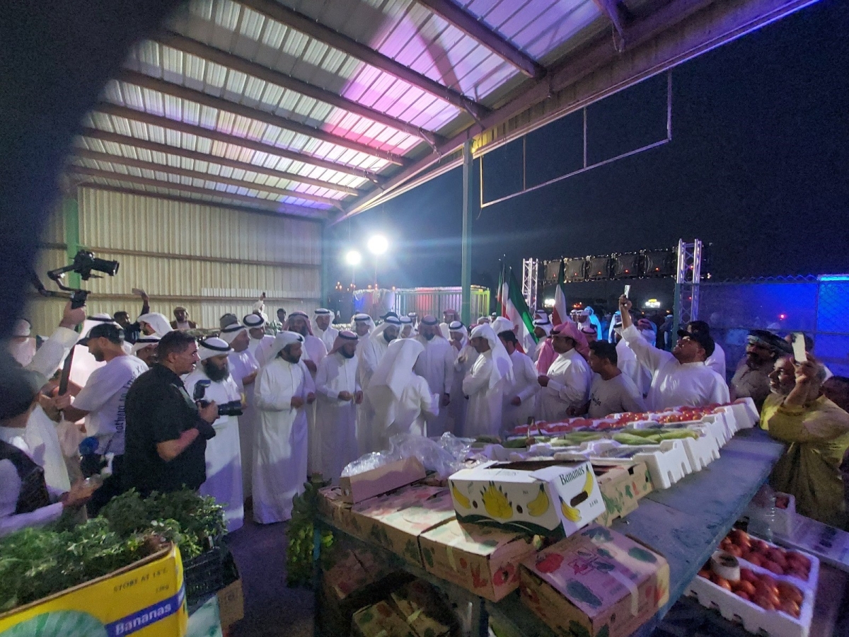  حضور كبير في افتتاح شبرة الوفرة 