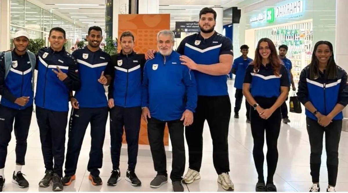 وفد منتخب الكويت لألعاب القوى