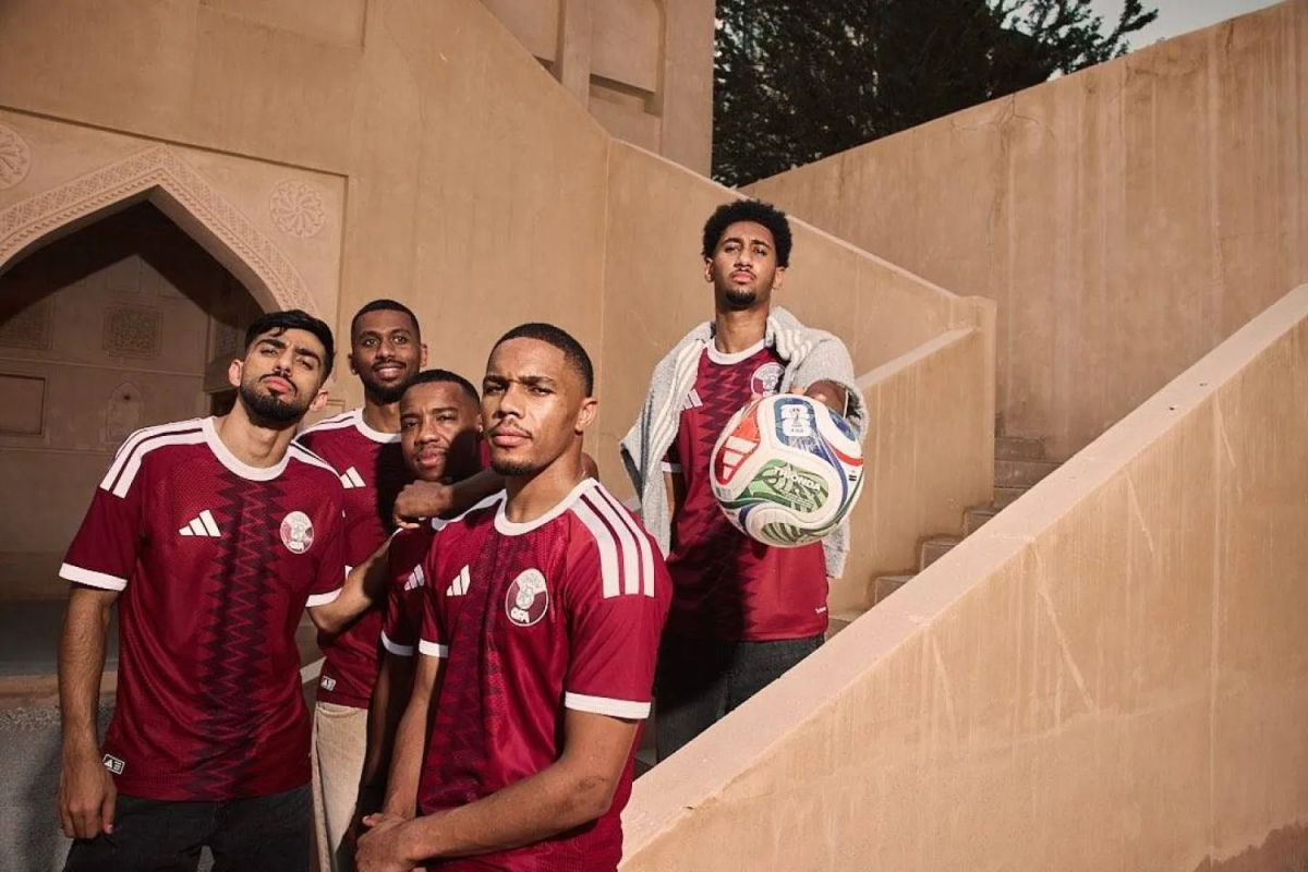 لاعبو منتخب قطر