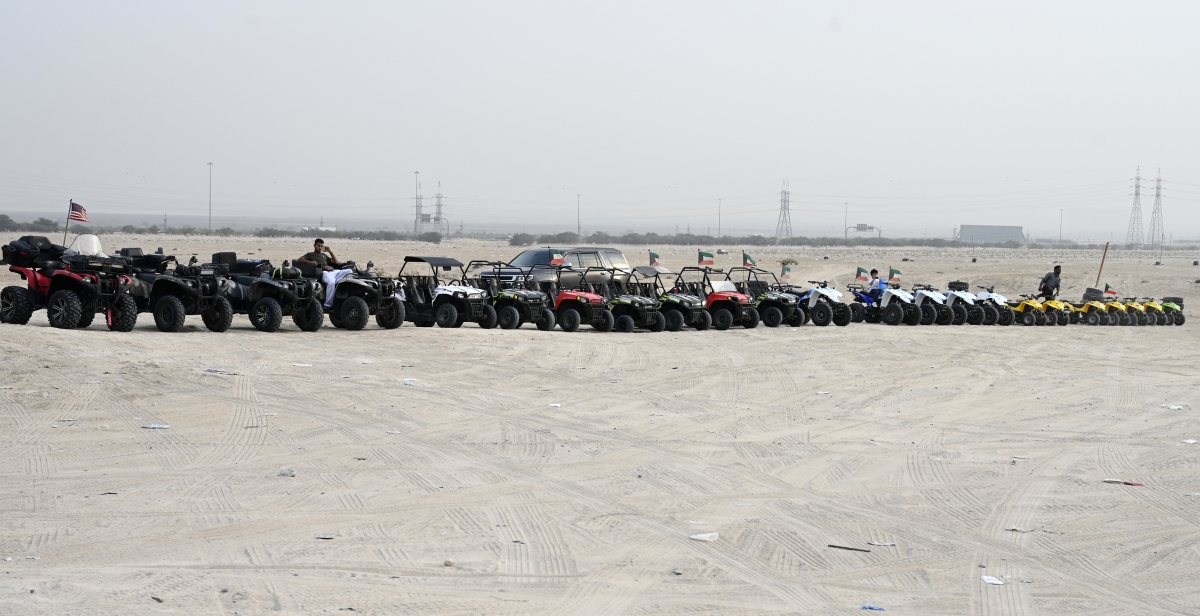 مخالفة من يقوم بتأجير «البقيات» ومصادرتها (تصوير سعود سالم)