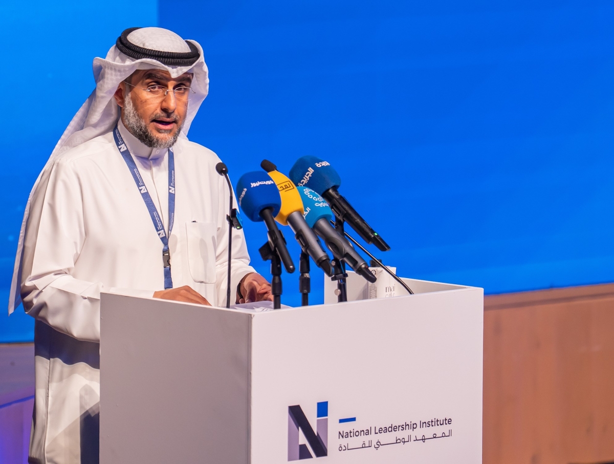 محمد الخليفي يلقي كلمته