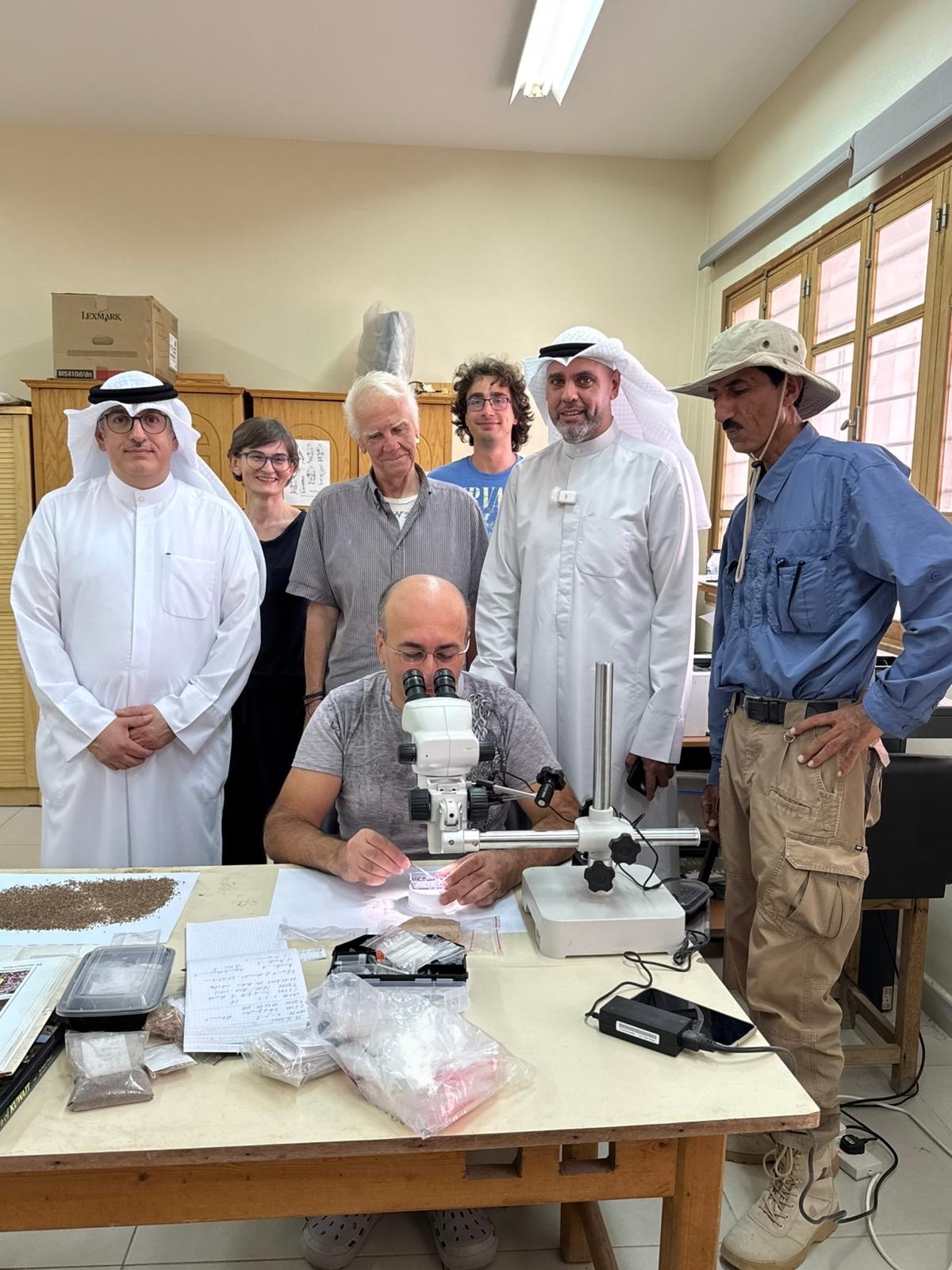 جانب من أعمال الفحص	