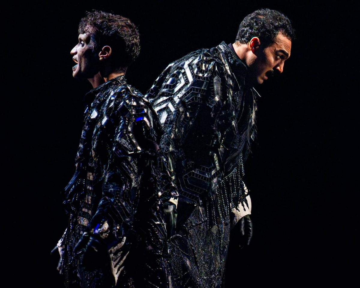 من العرض المسرحي