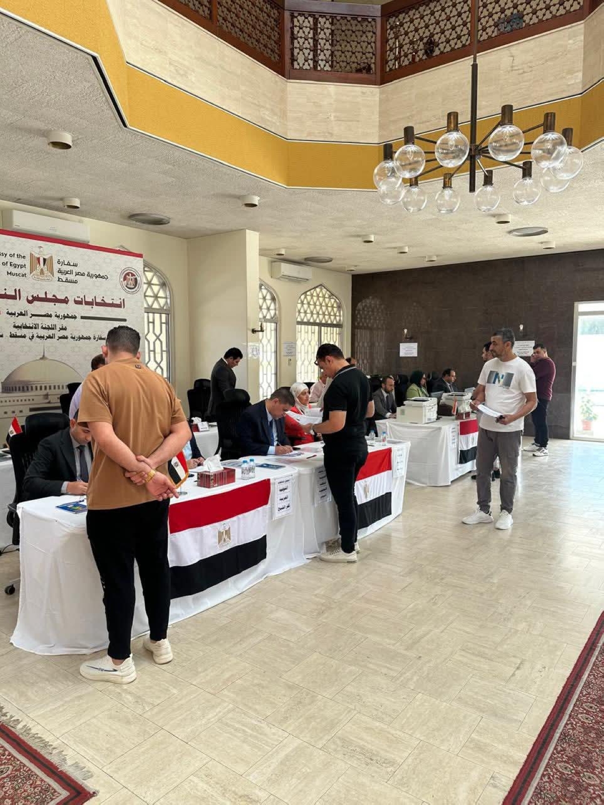 من تصويت المصريين في انتخابات البرلمان في الخارج