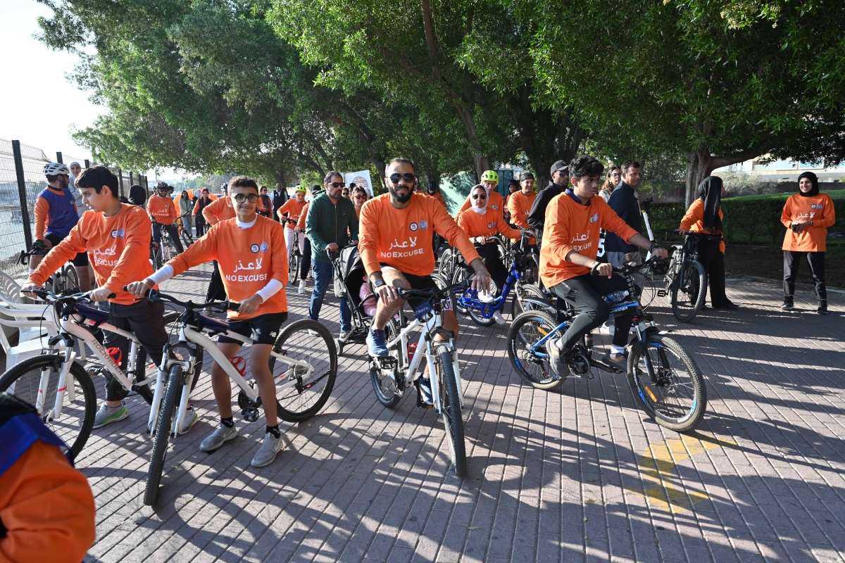 المشاركون يستعدون للانطلاق (تصوير أسعد عبدالله)