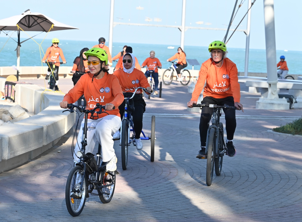 متسابقون من جميع الأعمار