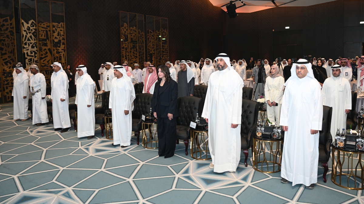 جانب من افتتاح فعاليات الأسبوع البلدي الخليجي الثالث (تصوير نايف العقلة)