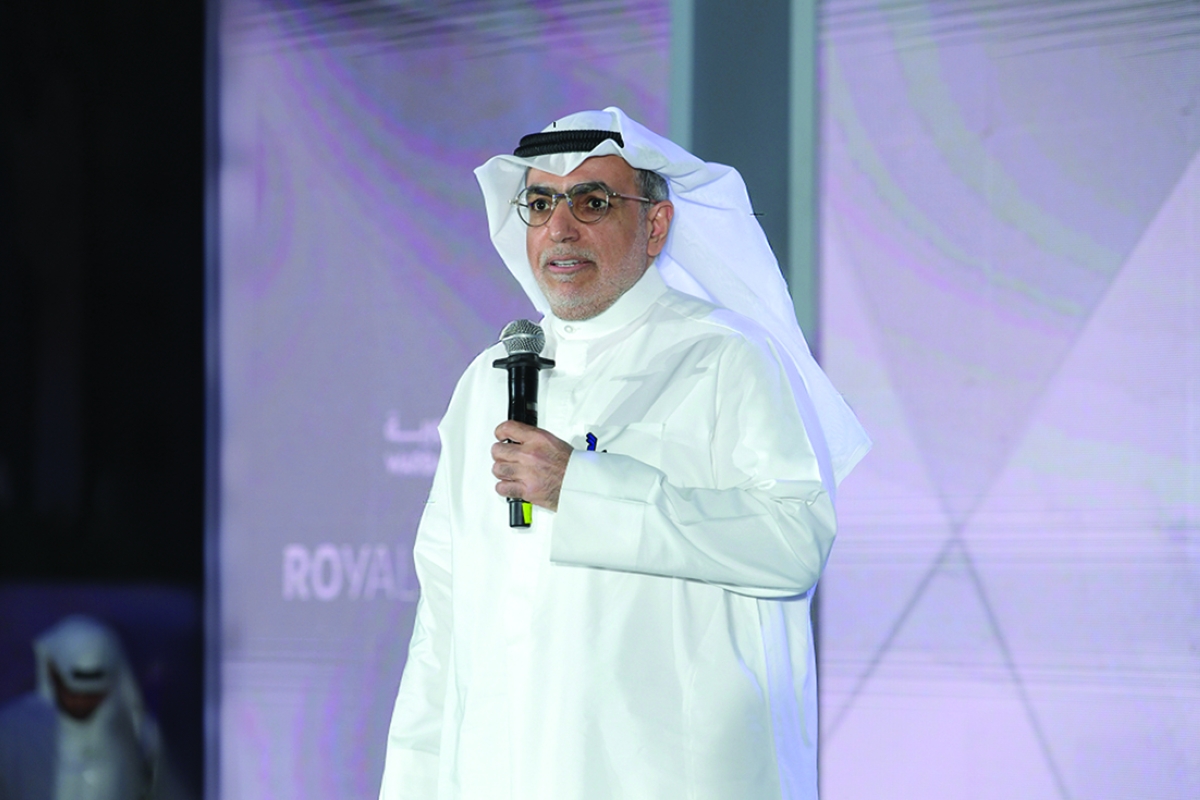 شاهين الغانم متحدثاً