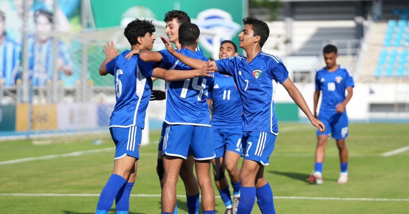 «أزرق الناشئين» هزم منغوليا بخماسية في تصفيات كأس آسيا