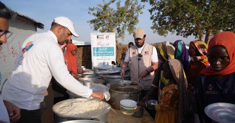 (تنمية الخيرية) الكويتية تواصل رحلتها (فيض عطاء 26) لدعم اللاجئين السودانيين في تشاد