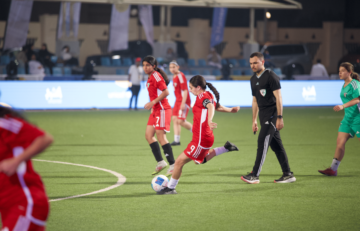 مباراة استعراضية لمنتخب الكويت الوطني للسيدات تحت 17 سنة