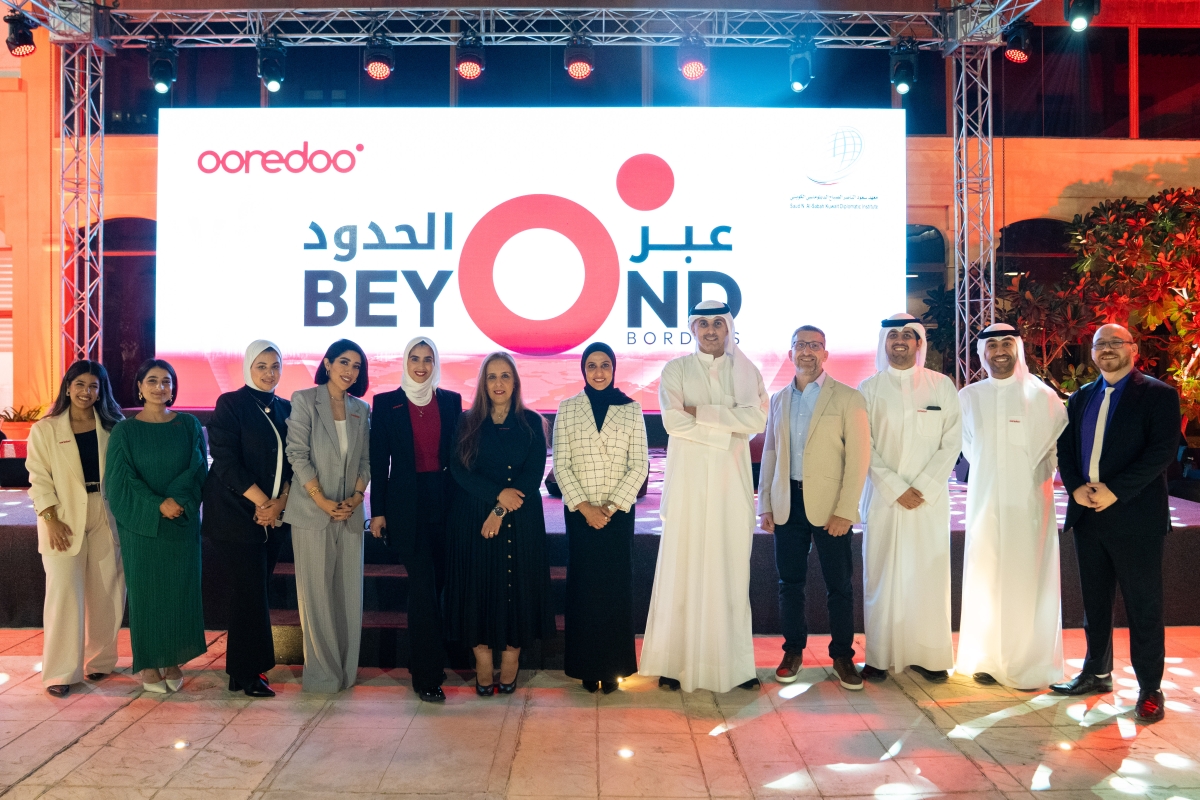 لقطة جماعية لفريق «Ooredoo الكويت»