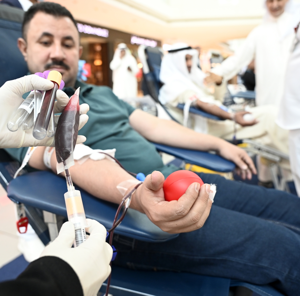 أحد المشاركين في الحملة