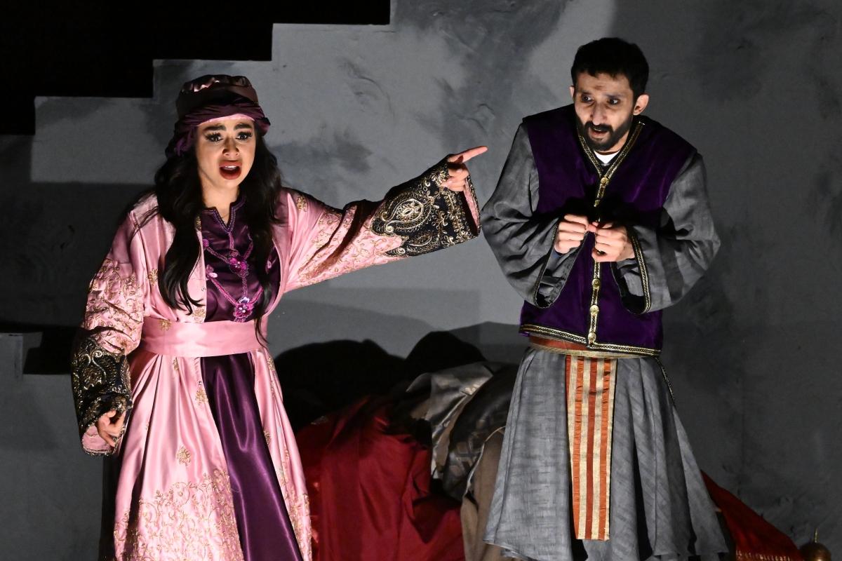 هند البلوشي وإبراهيم الشيخلي