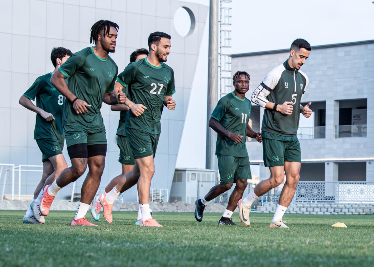 جانب من تدريبات العربي 
