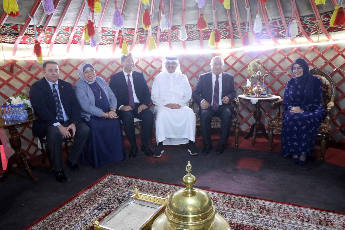 سفراء تركيا وطاجيكستان والسعودية واندونيسيا