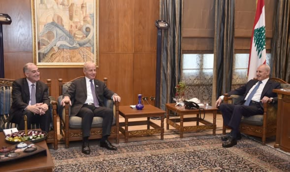 بري مستقبلاً عيسى وغابرييل في عين التينة