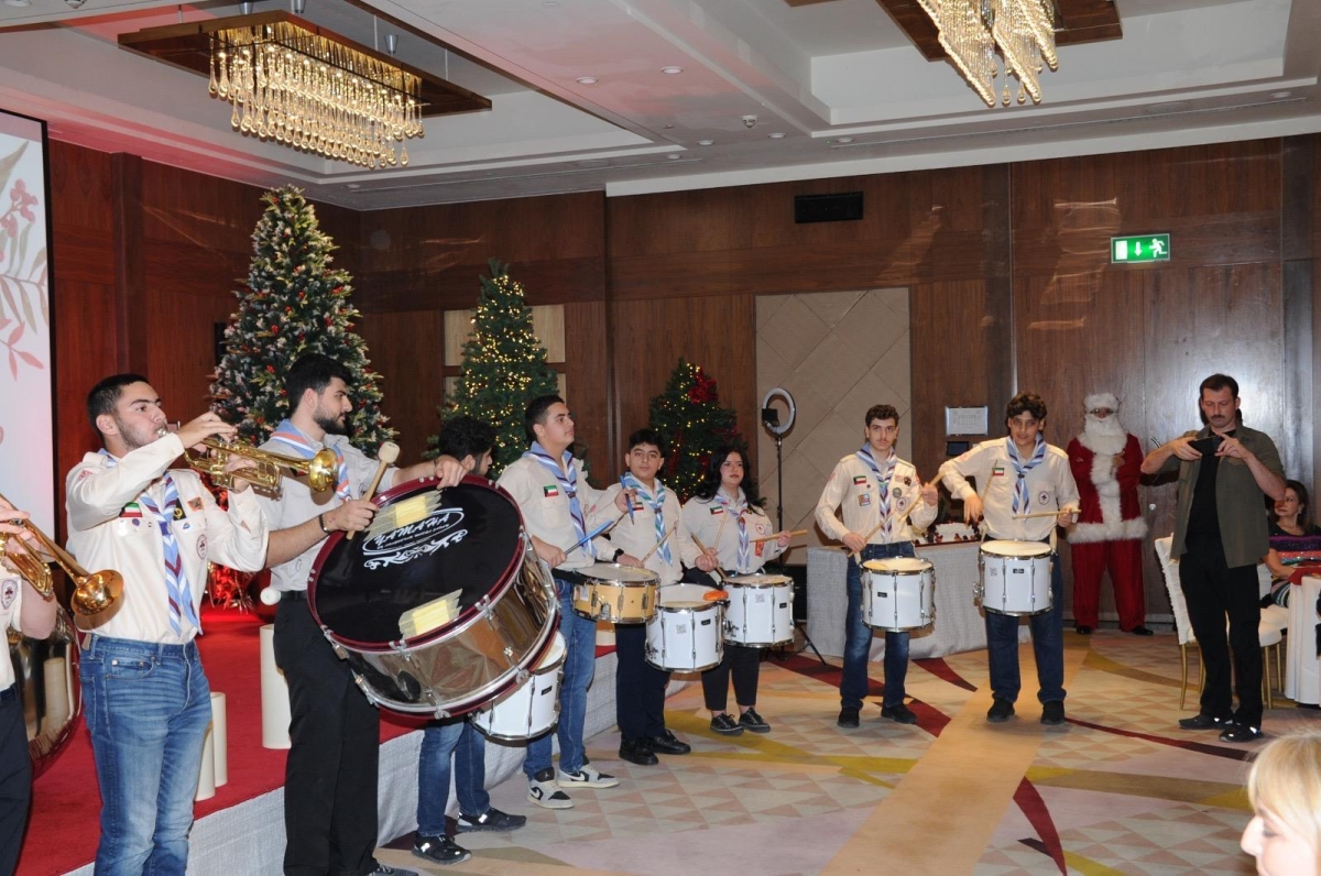 فرقة كشافة القديس يوحنا المعمدان تقدم فقراتها