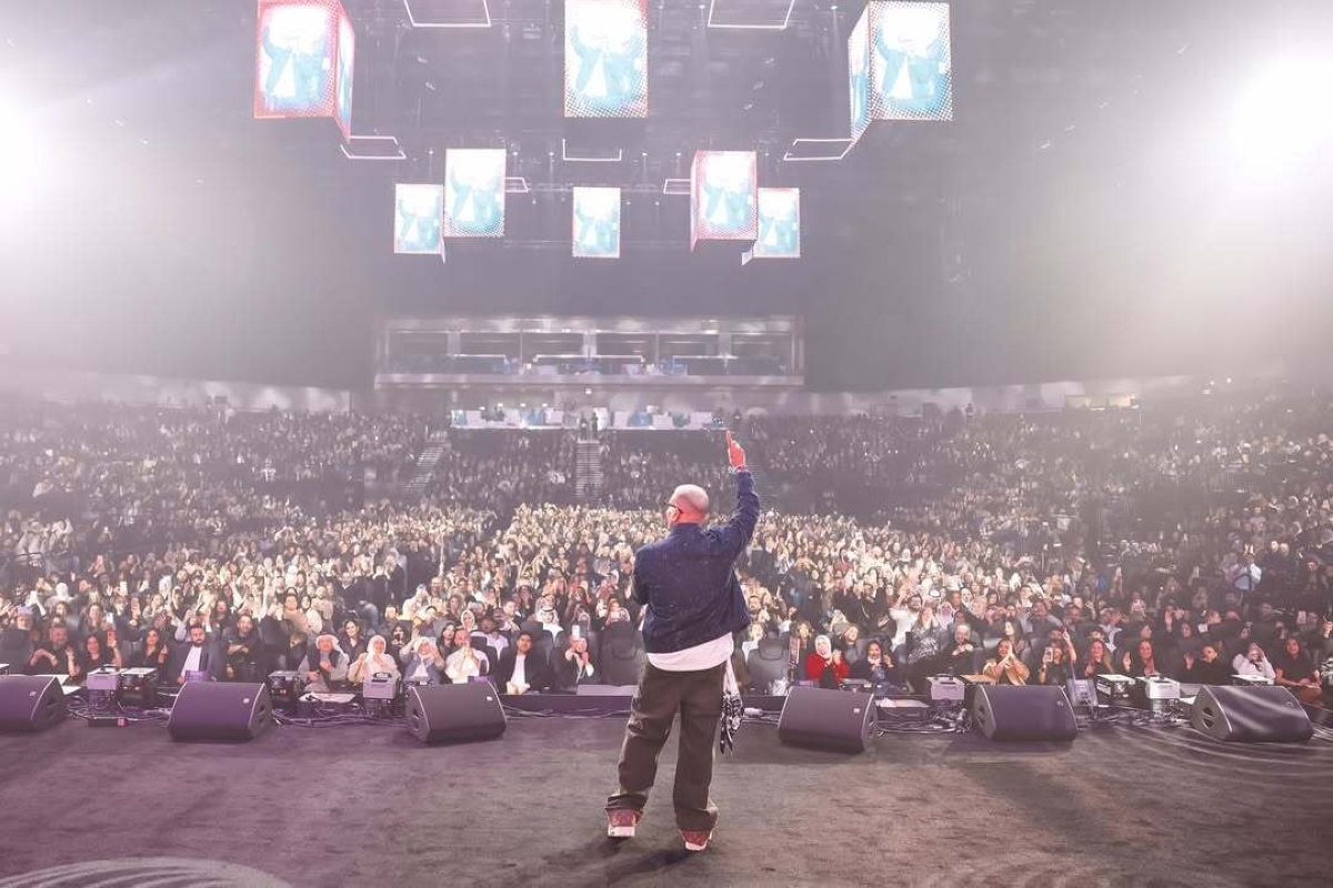 الجمهور تفاعل مع «الهضبة»