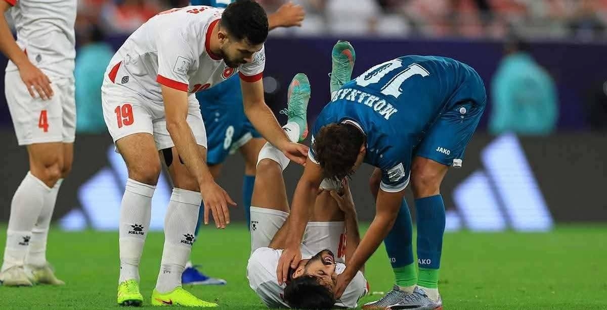 يزن النعيمات مصاباً