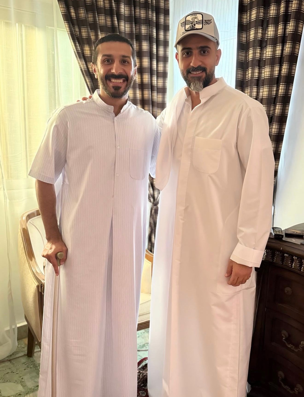 الرمضان والعماني في أحد الأعمال