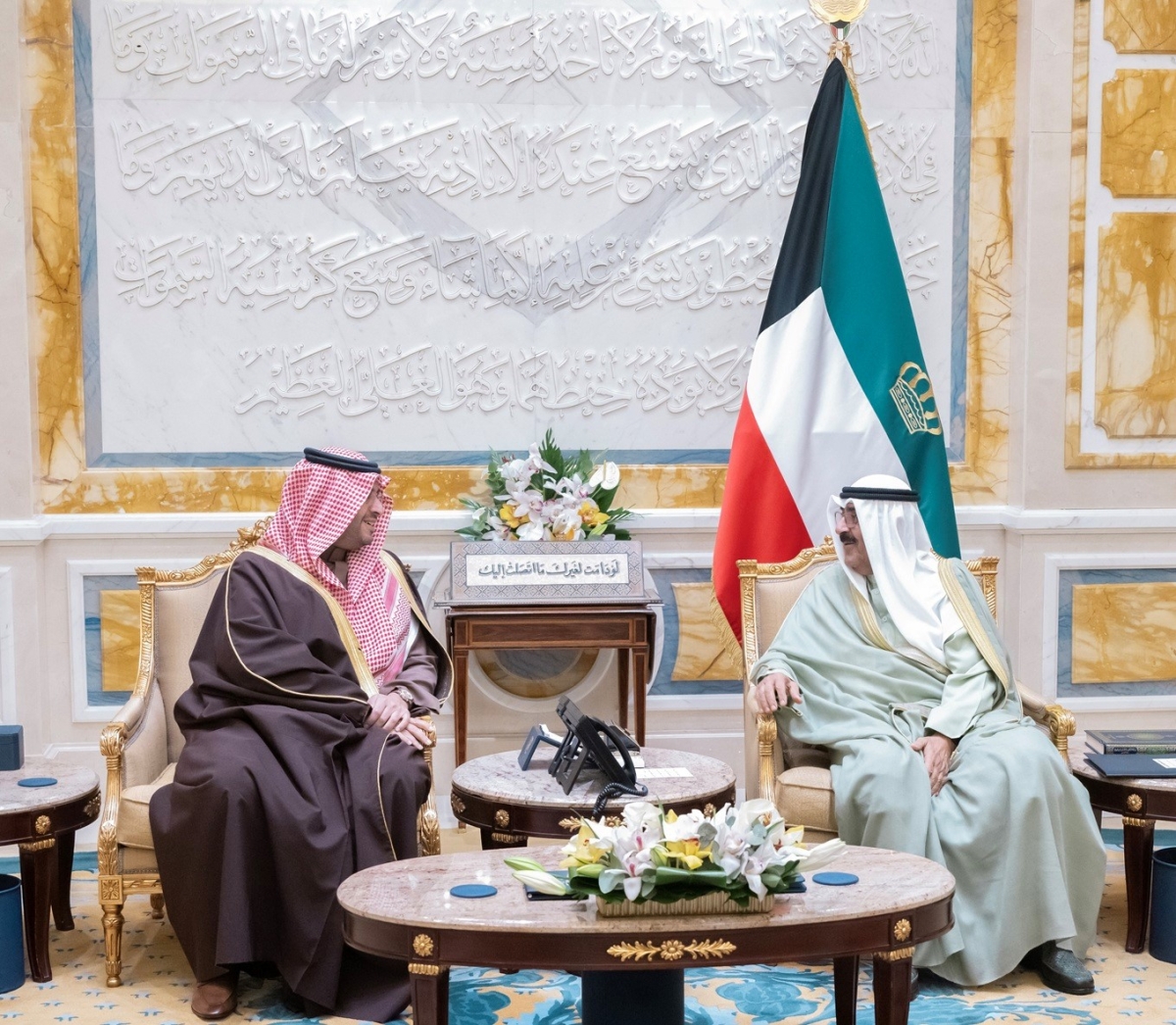 صاحب السمو مُستقبلاً الأمير تركي بن محمد