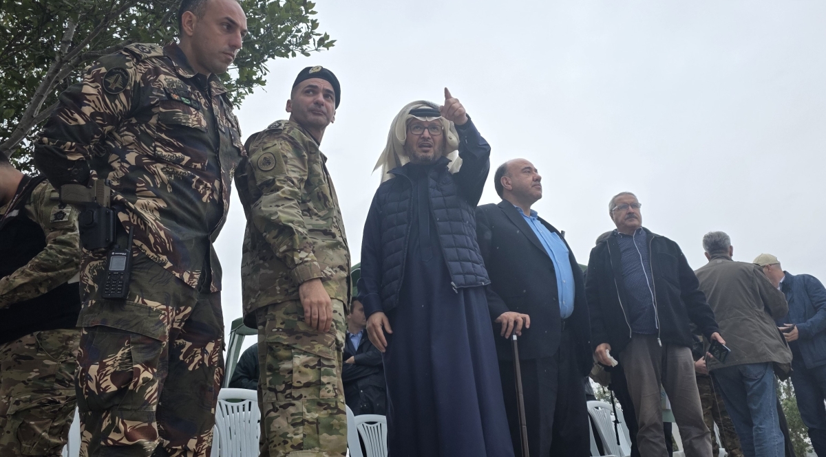 جانب من جولة السفراء والقائمين بأعمال السفارات والملحقين العسكريين جنوب الليطاني