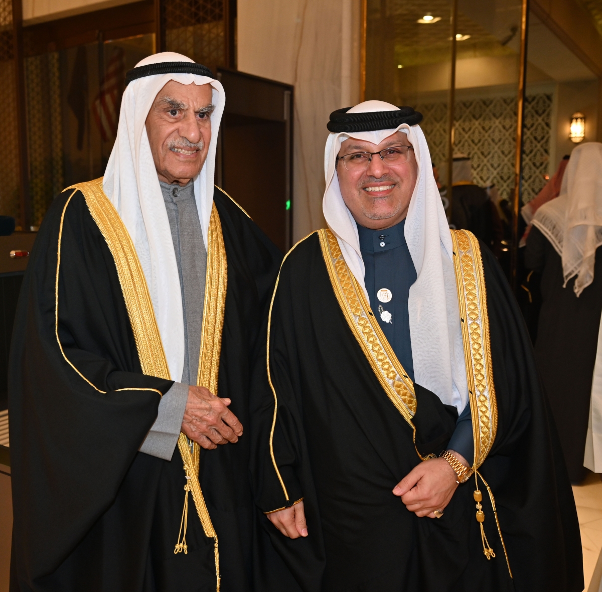 أحمد السعدون مهنئاً سفير البحرين