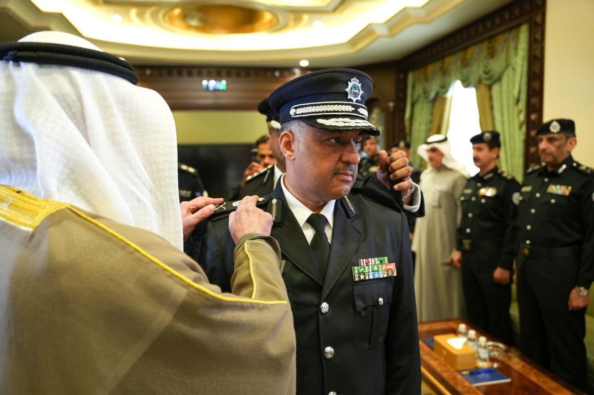 رئيس الوزراء بالإنابة يقلّد اللواء الوهيب رتبته الجديدة