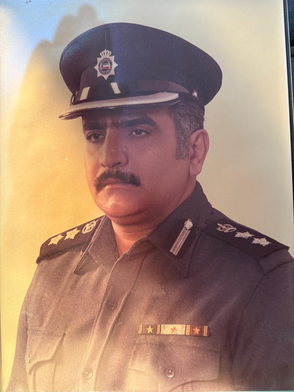 النقيب عبدالله الطيار (صورة أرشيفية)