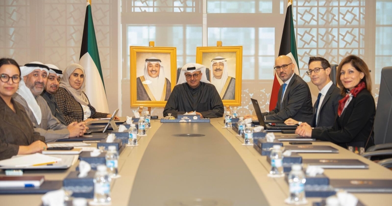 المخيزيم و«صندوق النقد» يبحثان الضريبة الانتقائية وتعزيز استدامة المالية العامة 