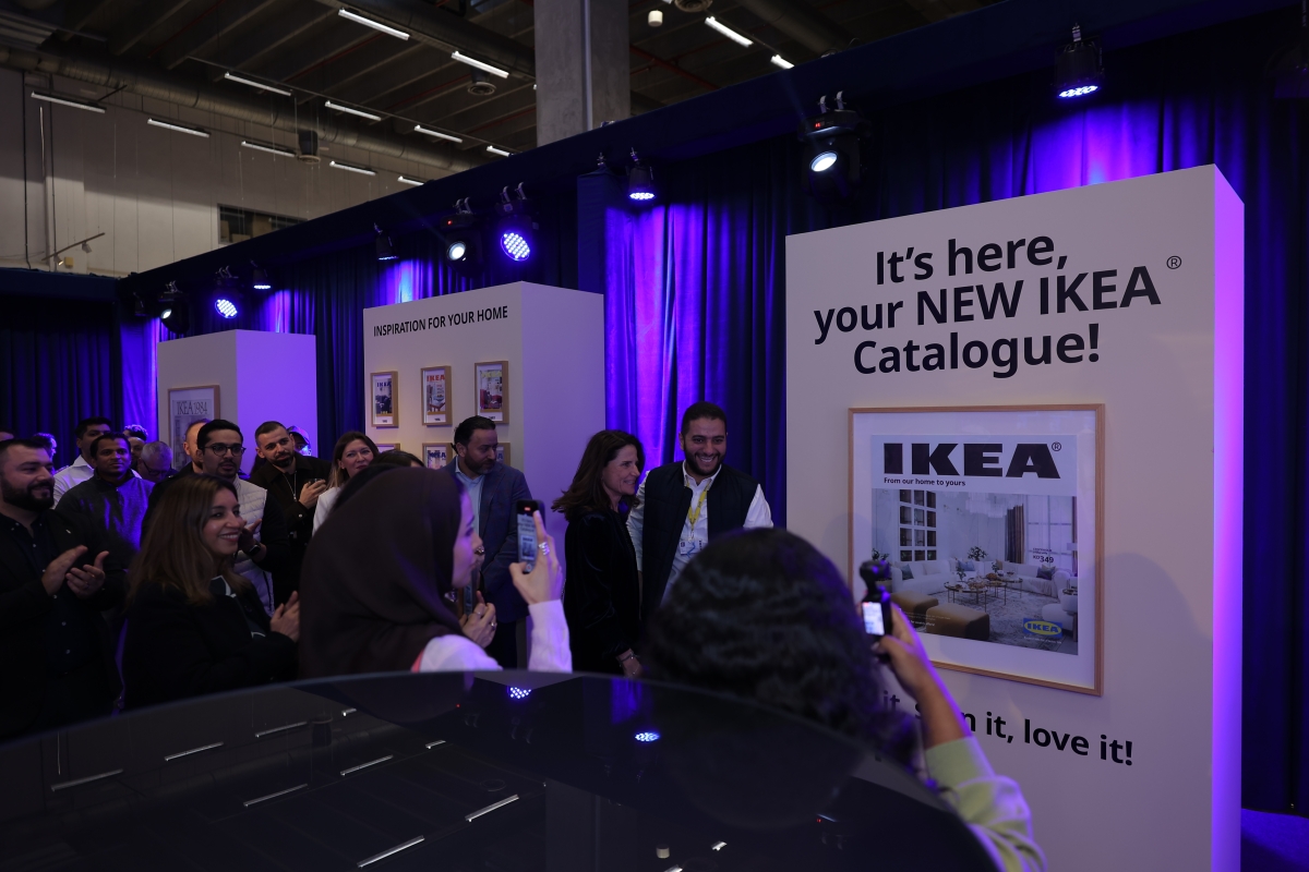  لحظة الكشف عن كتالوج «ايكيا» الجديد