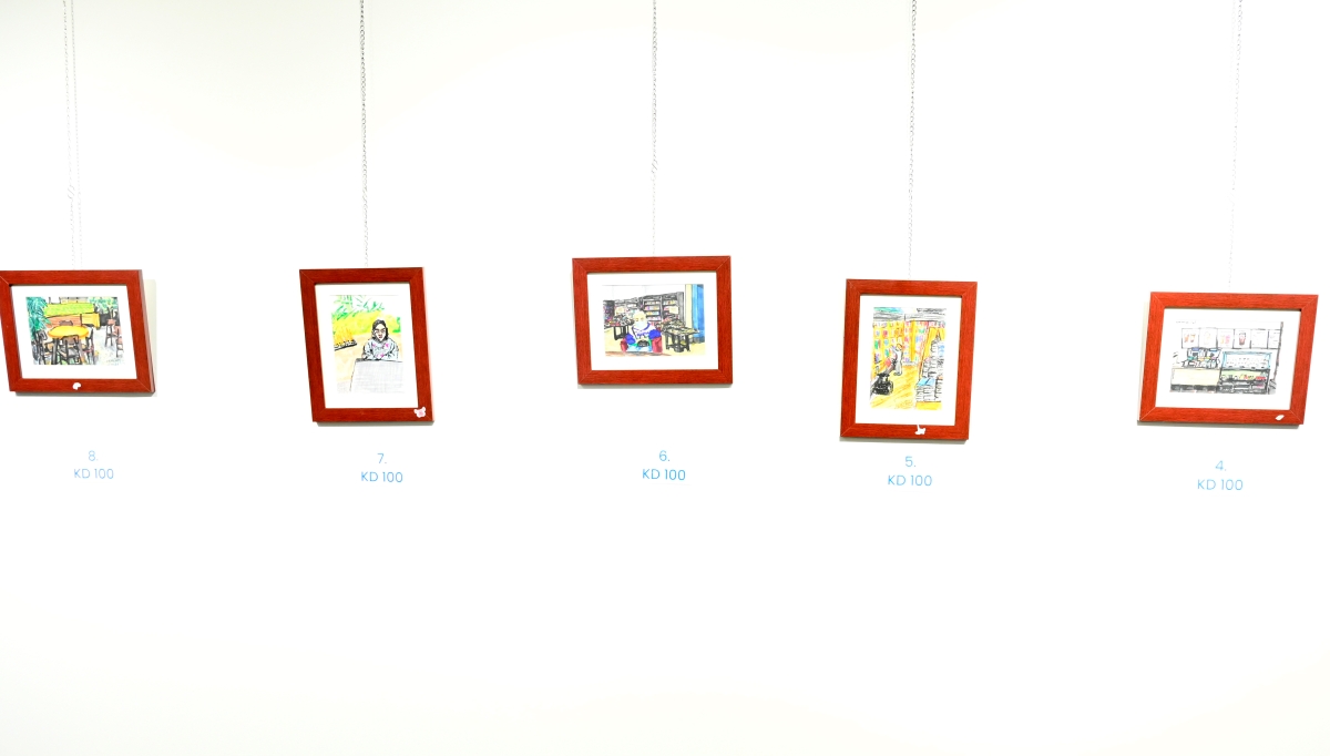 جانب من المعرض