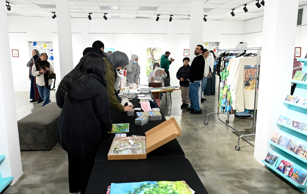 من أجواء المعرض