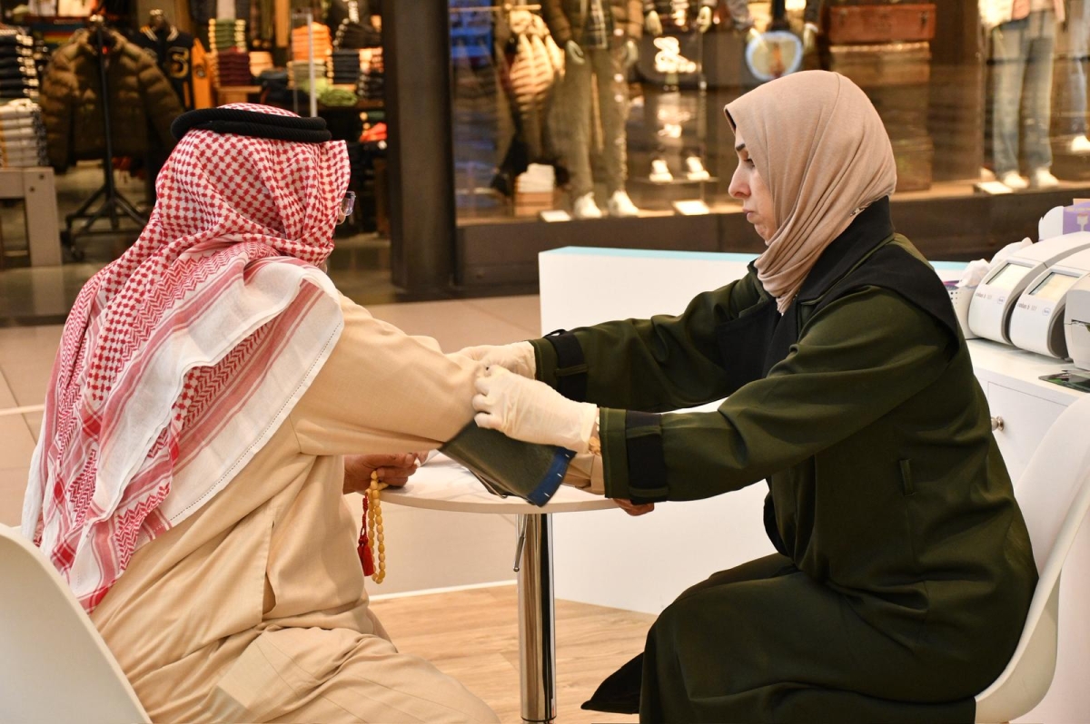 فحص خلال الفعالية