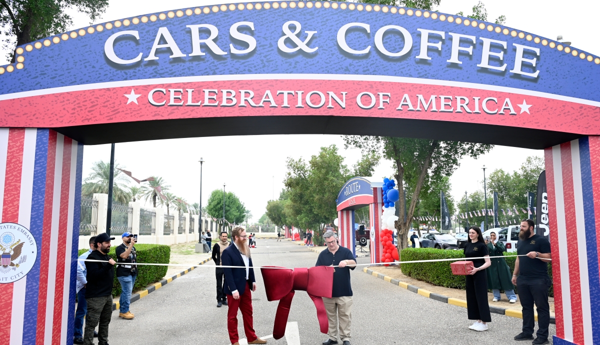 باتلر وترنر يفتتحان الفعالية (تصوير سعود سالم)