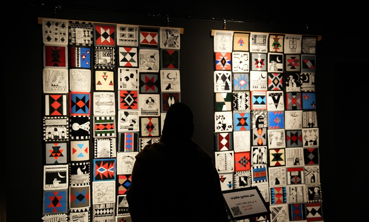 عمل جماعي مشترك من إنتاج طالبات الصف 11 و12