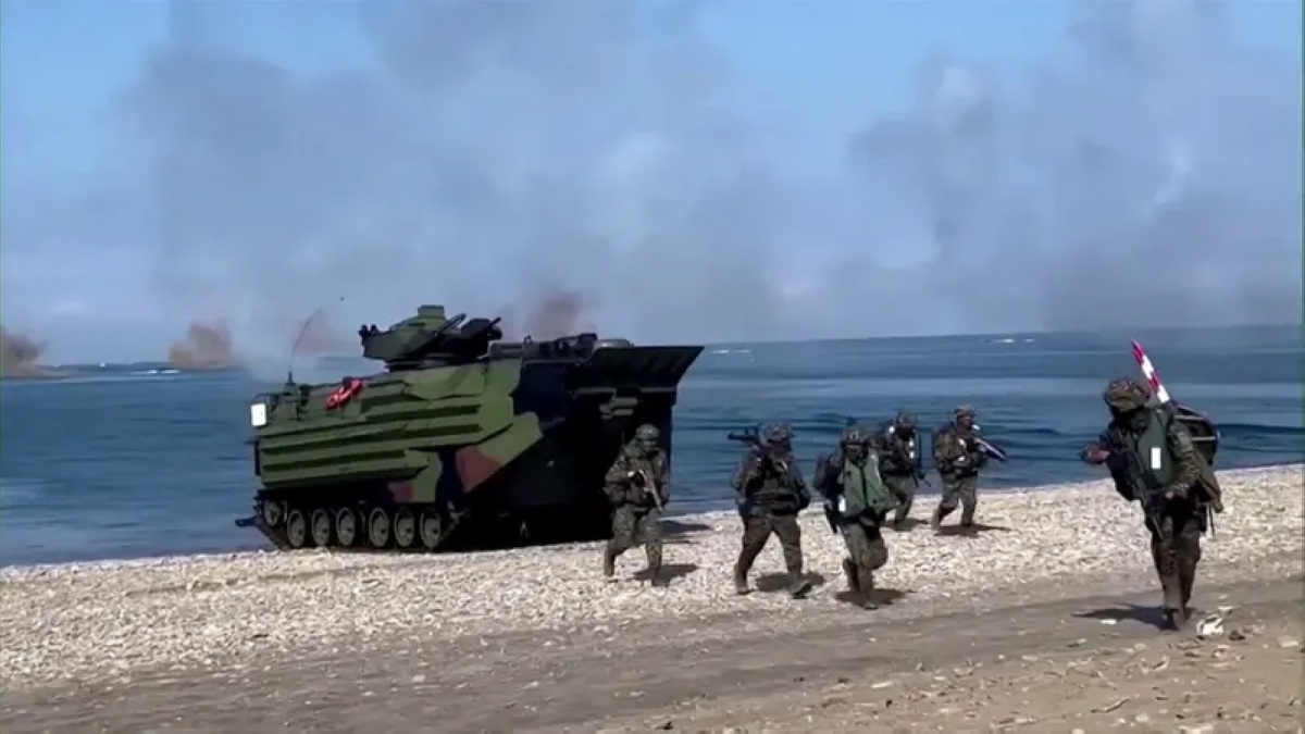 مناورات صينية قبالة سواحل تايوان (أرشيفية)