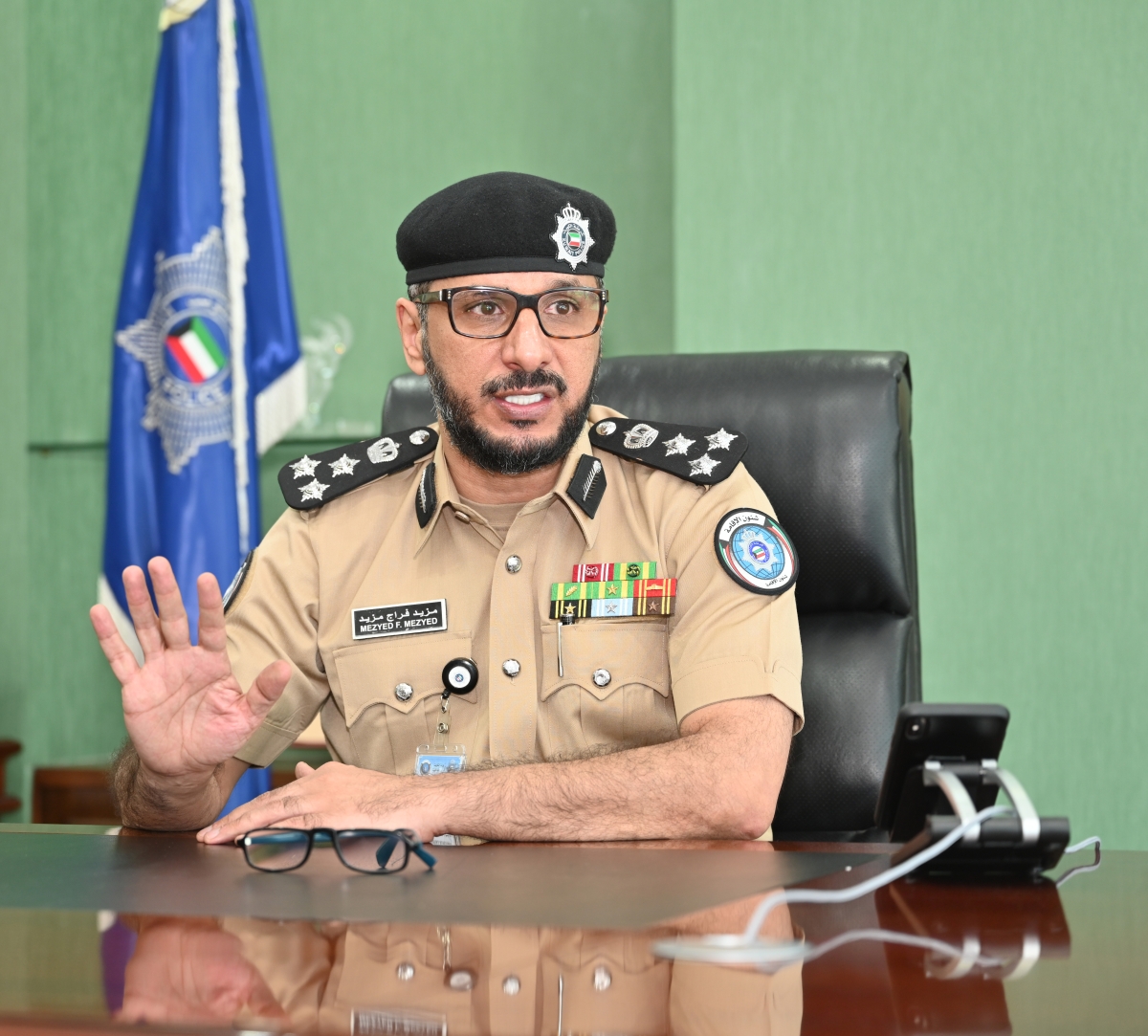 العميد مزيد المطيري