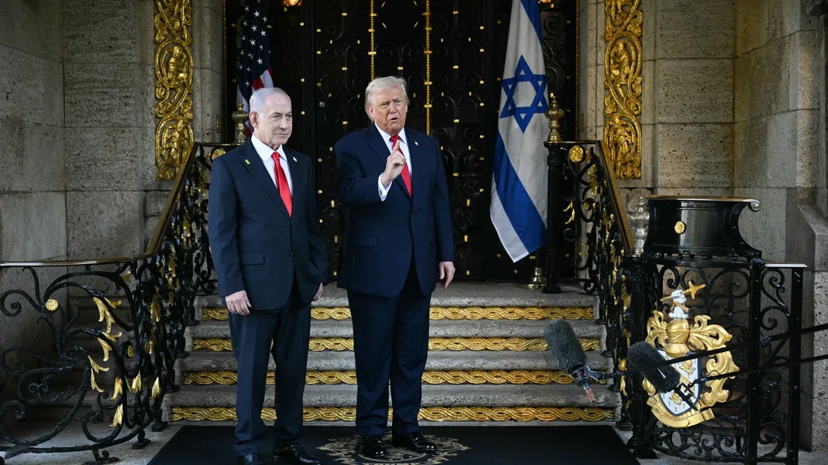 دونالد ترامب وبنيامين ​نتنياهو 