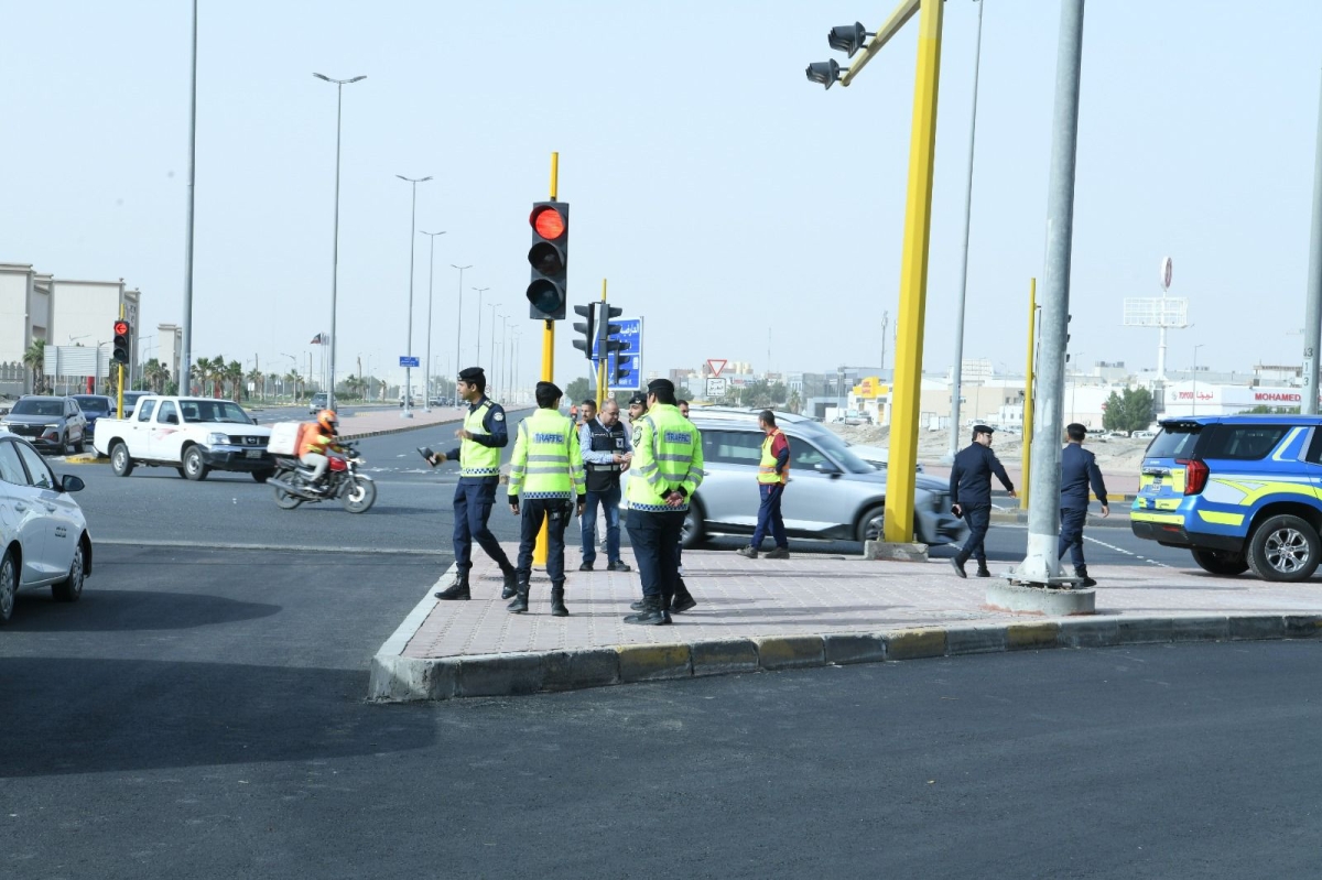 الإشارة الجديدة تسهل حركة المرور