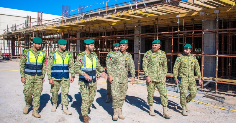 اللواء طواري يتفقّد توسعة معسكر سالم العلي في «الحرس» 