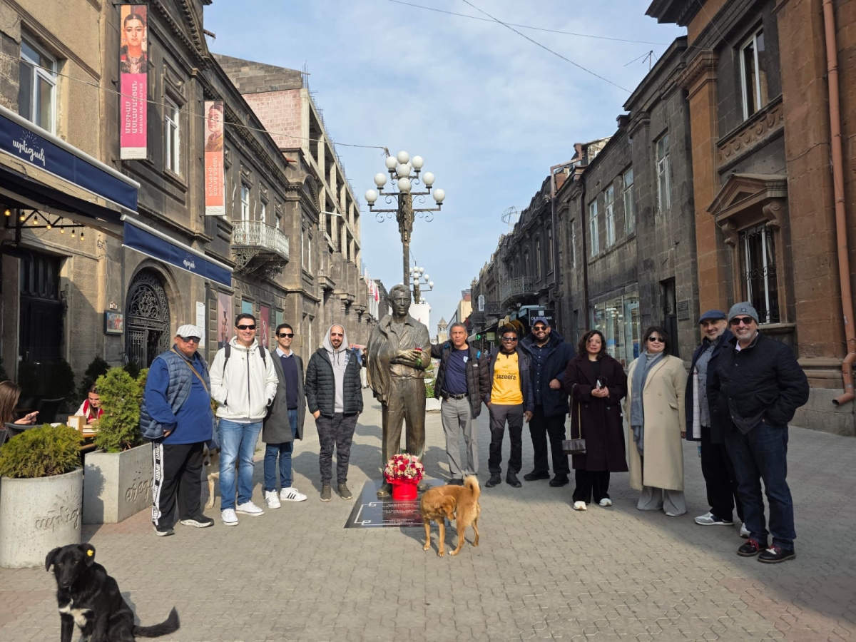في وسط مدينة غيومري ثاني أكبر مدن أرمينيا