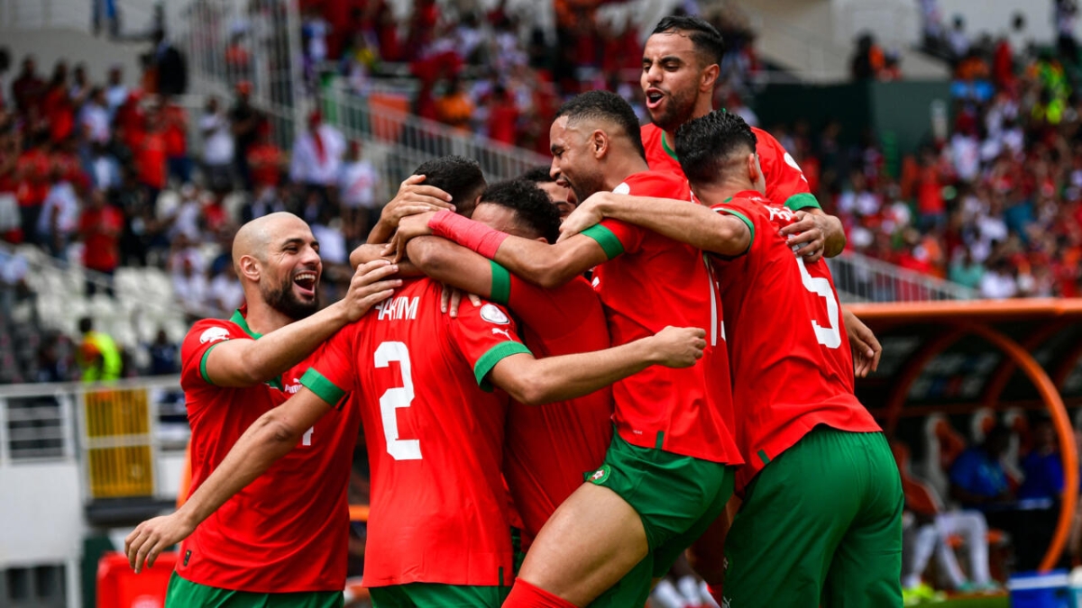 لاعبو منتخب المغرب