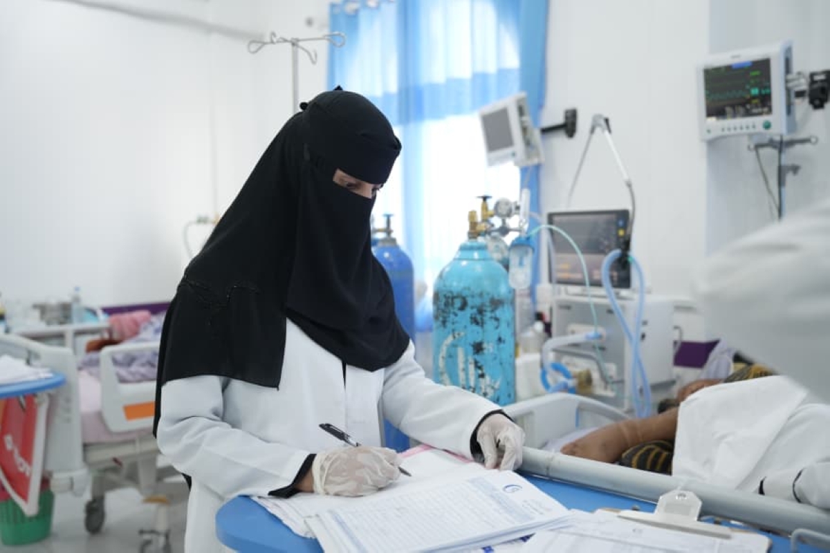 كادر طبي وتمريضي مؤهل