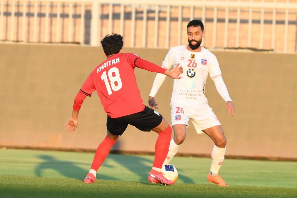 نجم «الأبيض» محمد مرهون سجل الهدف الأول