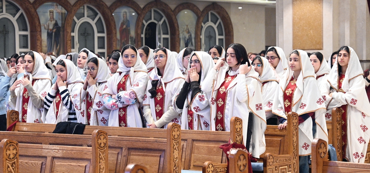 جانب من القداس